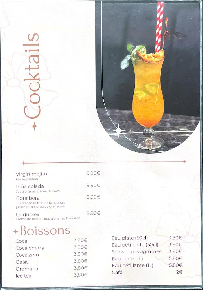 Le Duplex - Menu Image 1