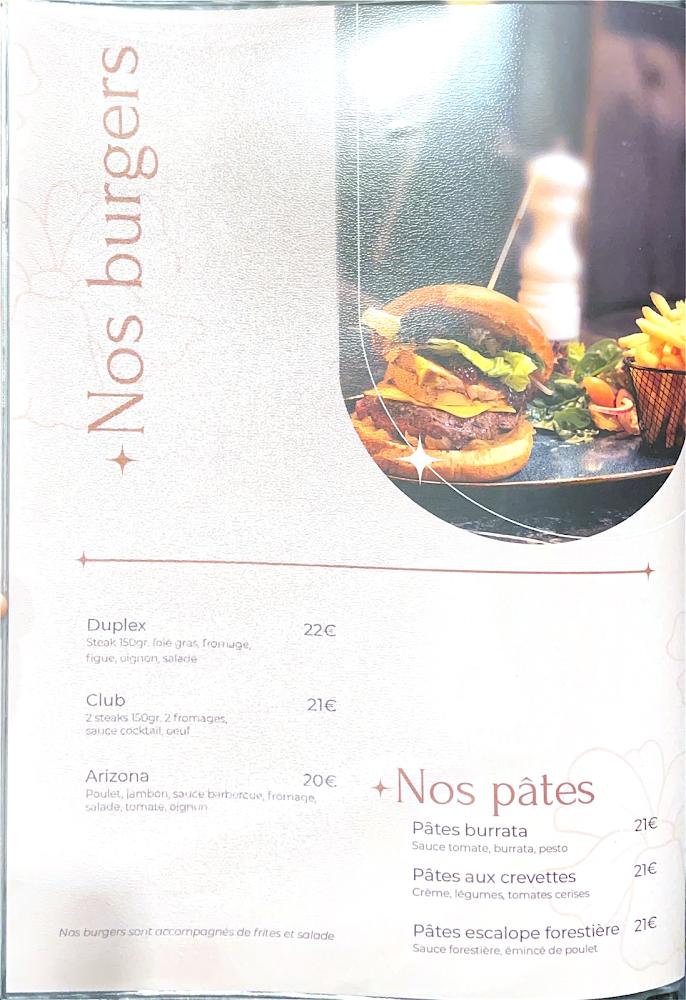 Le Duplex - Menu Image 2